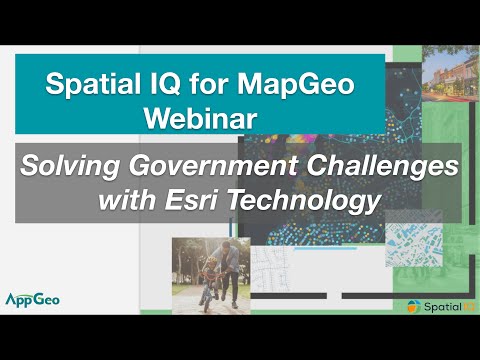 Solving Government Challenges with ESRI Technology