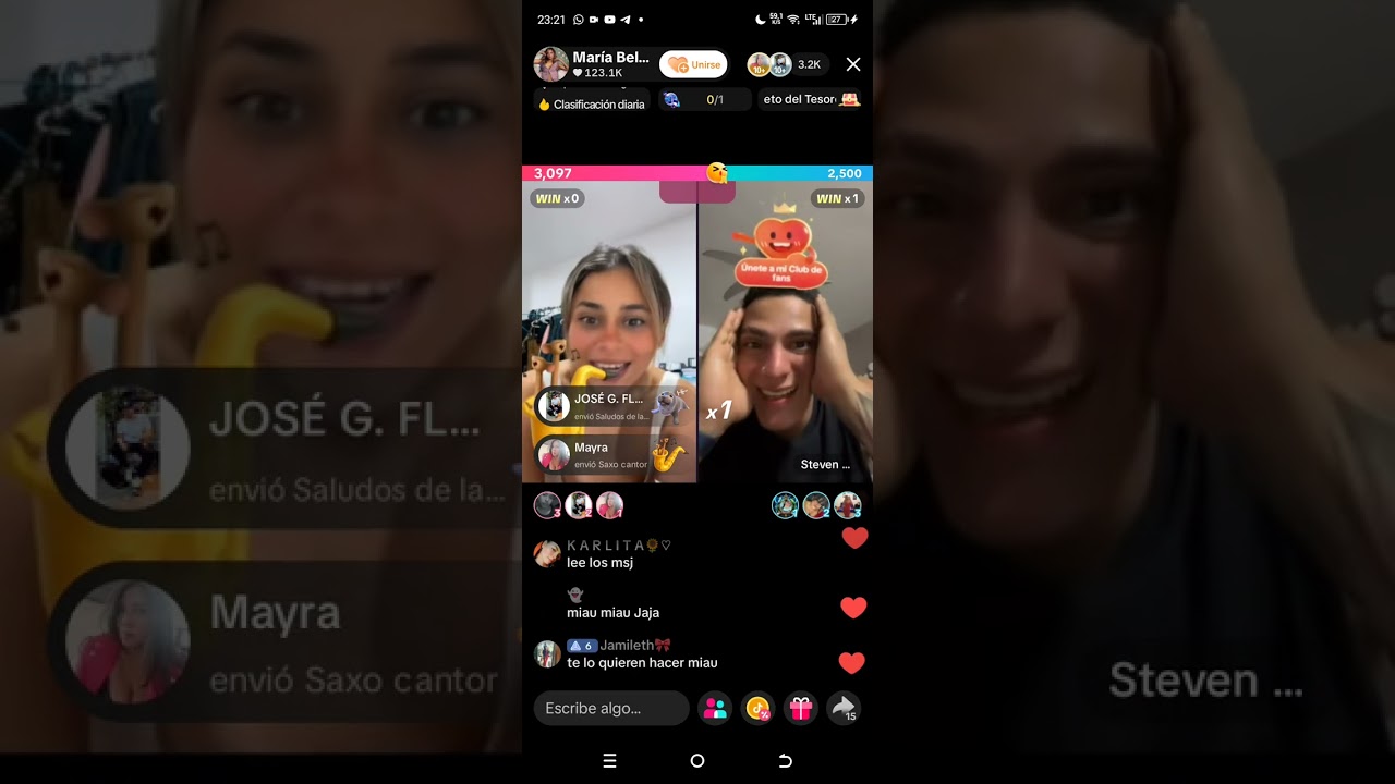 Live Mabel y Steven (19 de Enero del 2026)