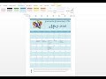 How to easily make a custom calendar using MS Word and templates