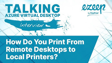 AVD Interview with Scott Seddon: Printing to local printers