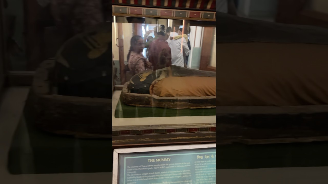 Mummy in Jaipur Museum 