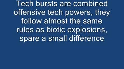 Mass effect 3 biotic explosions and Tech burst tips