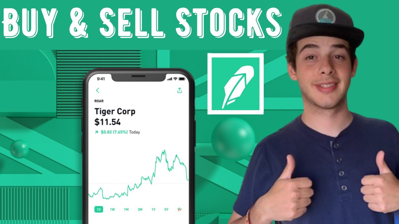 How to Buy and Sell Stocks On Robinhood Robinhood App Review YouTube