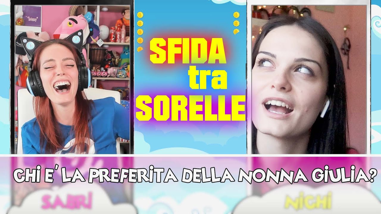 SABRI VS NICOLE: Chi conosce meglio la SORELLA? *domande personali* (faccio arrabbiare la Nicole)