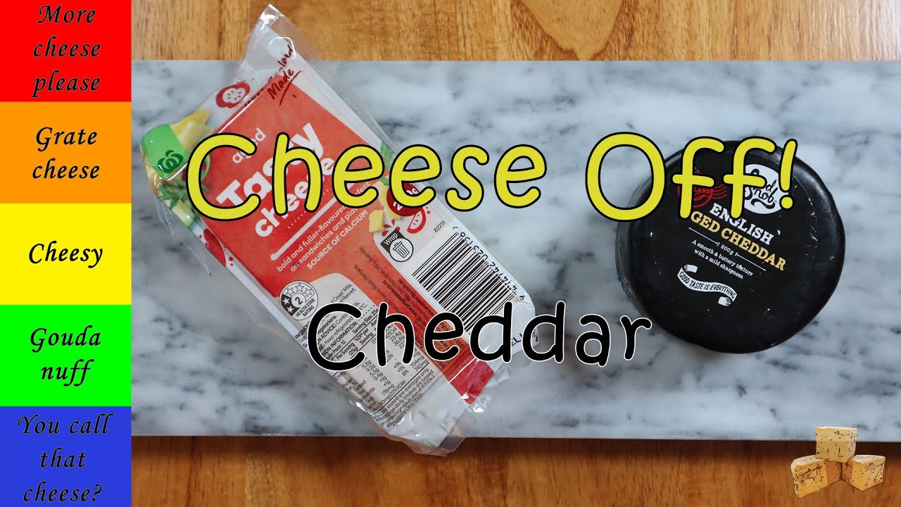 Comparing protected and generic cheddar cheese YouTube