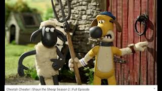 Shaun The Sheep Cheetah Cheater Ghost