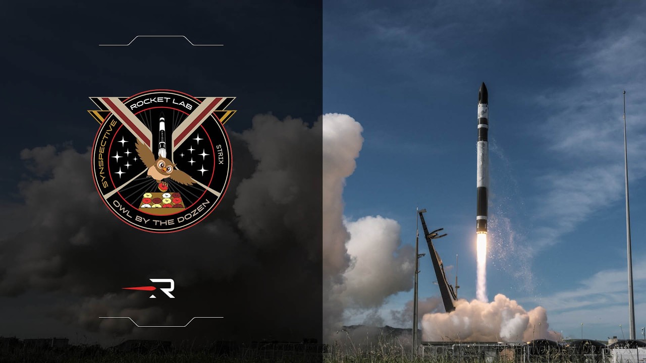 Rocket Lab - 'Owl By The Dozen' Launch video artwork