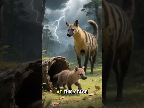 Tasmanian Tiger: From Cub to Adult Time-Lapse Short  #ants #documentary #lostverse #shorts