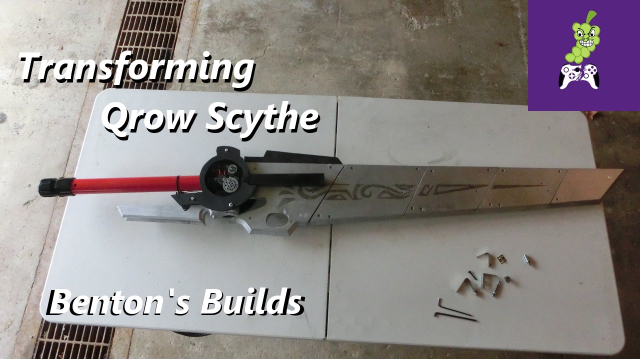 67/" RWBY Qrow Branwen Scythe Cosplay Prop 2543