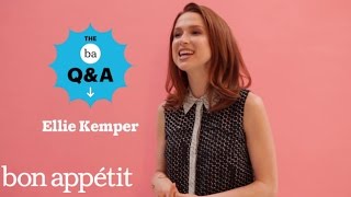 Ellie Kemper's First Food Memory | Bon Appetit's BA Q&A