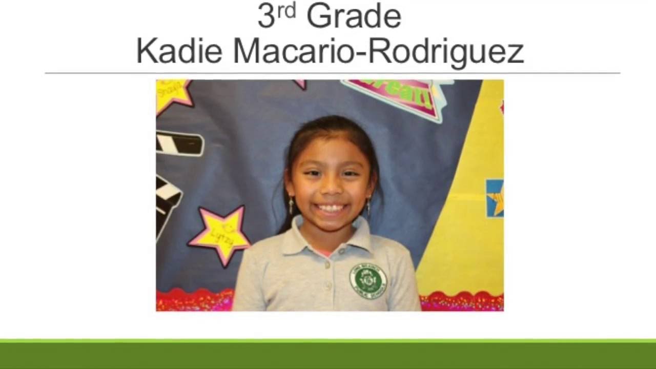 September 2016 GLC School Students of the Month - YouTube