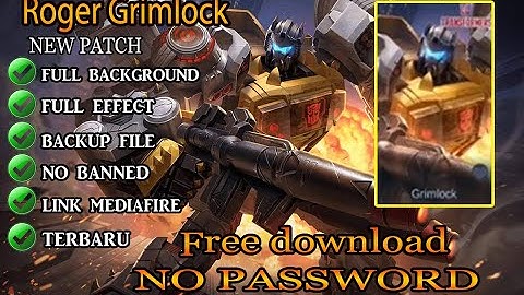 Script Roger Transformer (Grimlock) Terbaru New patch | Full effect NO PASSWORD