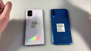 Samsung Galaxy A51 4/64 vs Samsung Galaxy A50 6/128