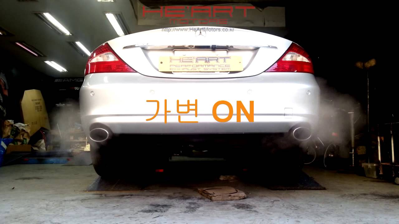 W219 CLS350 Variable Exhaust Valve Control System