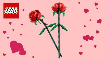 LEGO 40460 Roses - Unboxing and Speed Build