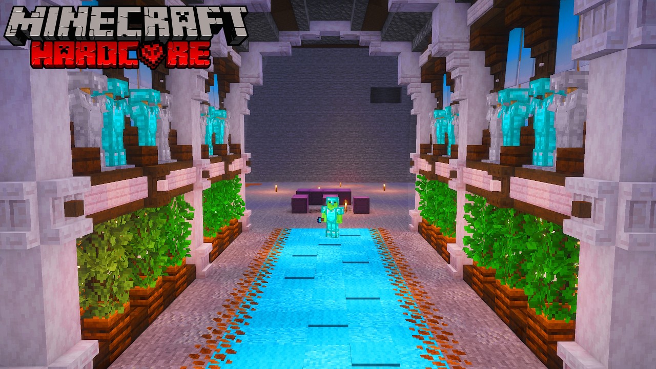 Underground Build in REAL Hardcore Minecraft (1,270+ DAYS) - YouTube