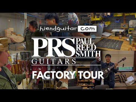 PRS Guitars Factory Tour 2025 Hiendguitar