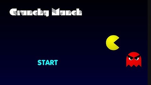 CRUNCHY MUNCH - PACMAN CLONE 28 k in 10:21