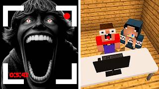 ВСЕ СЕРИИ ЗАСНЯЛИ НА СКРЫТЫЕ КАМЕРЫ В МАЙНКРАФТ НУБ И ДЕВУШКА ПРО В MINECRAFT СБОРНИК
