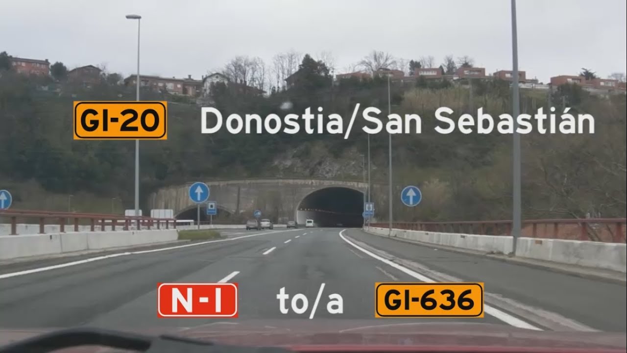 [E] Donostia/San Sebastián, #1: GI-20 (N-I to GI-636)
