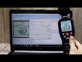 SLM25TK Sound Level Meter with Data Logging Function Measure 30dB~130dB and CD Software