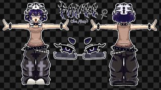 making an reference sheet for my oc // speed paint 