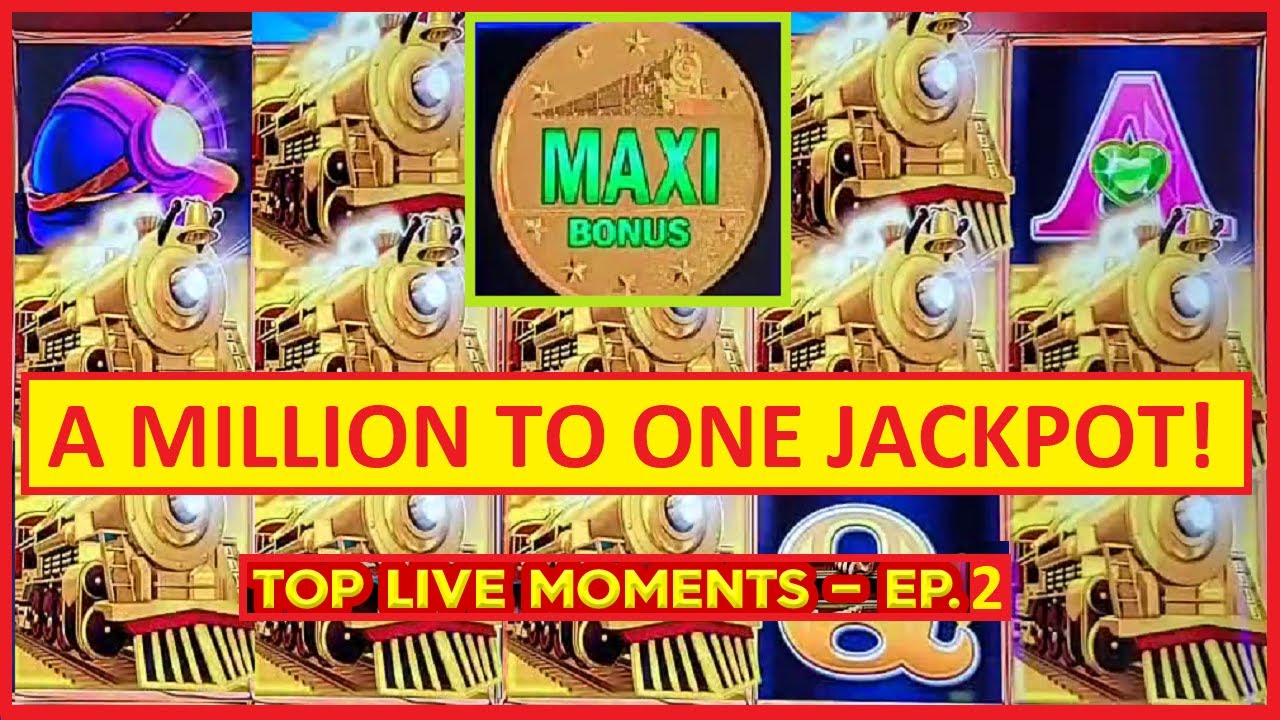 A MILLION to ONE JACKPOT! Top Casino Moments LIVE! (Ep. 2)