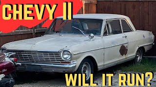 FORGOTTEN 1964 Chevy II  Will It RUN AND DRIVE After Sitting For Years?