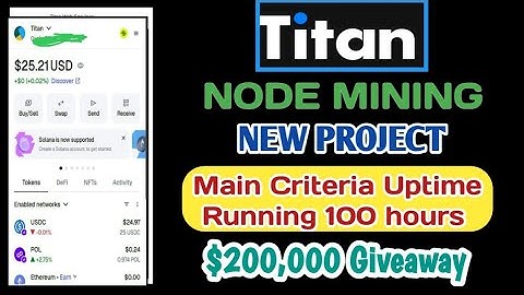 Titan Network $18,000 Giveaway | verified airdrop | 