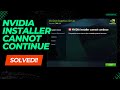 Nvidia driver installer failed -(cannot find compatible hardware )-working 2019