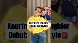 Kourtney's Daughter Debuts New Style #shorts #penelopedisick #kourtneykardashian