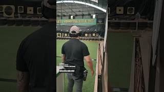 Latihan menembak 2 reload 1 dari holster, jarak 25m dengan #ironsight #shorts