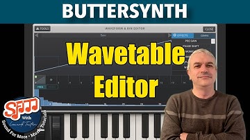 Kirnu Interactive Butter Synth - Tutorial 2: Wavetable and Bin Editor