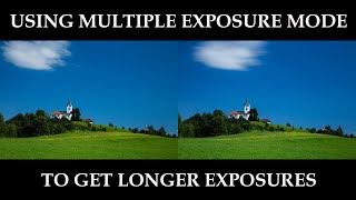 Get longer exposures with Multiple Exposure Mode - Canon camera tutorial
