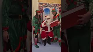 Elfi Di Babbo Natale Per Bambini. Animazione Natalizia E Pubblicità Per Negozi E Centri Commerciali