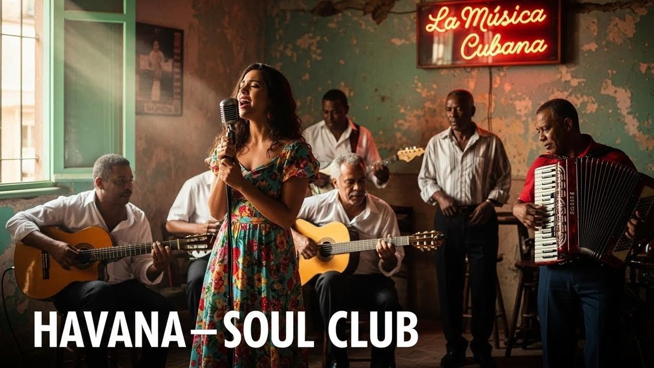 Son Cubano Playlist 🌺 Classic Havana Mood – Cuban Jazz & Soul Café