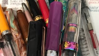 July 2023 Fountain Pens Written Dry