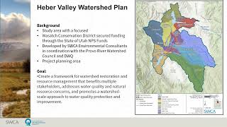 Navigating EPA 9-Element Plans: Heber Valley Watershed Success Strategy  (2024 Watershed Symposium)
