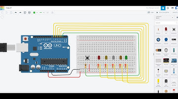 ¡Aprende Arduino & Tinkercad: LEDs Secuenciales DESDE CERO (bucle prendiendo luces: led)