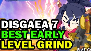 Disgaea 7 Demo Best EARLY Leveling Method 4000 Levels Per Hour