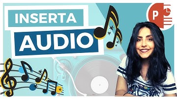 🎶COMO INSERTAR AUDIO EN POWERPOINT en una diapositiva o toda la presentación SÚPER FÁCIL 🎻