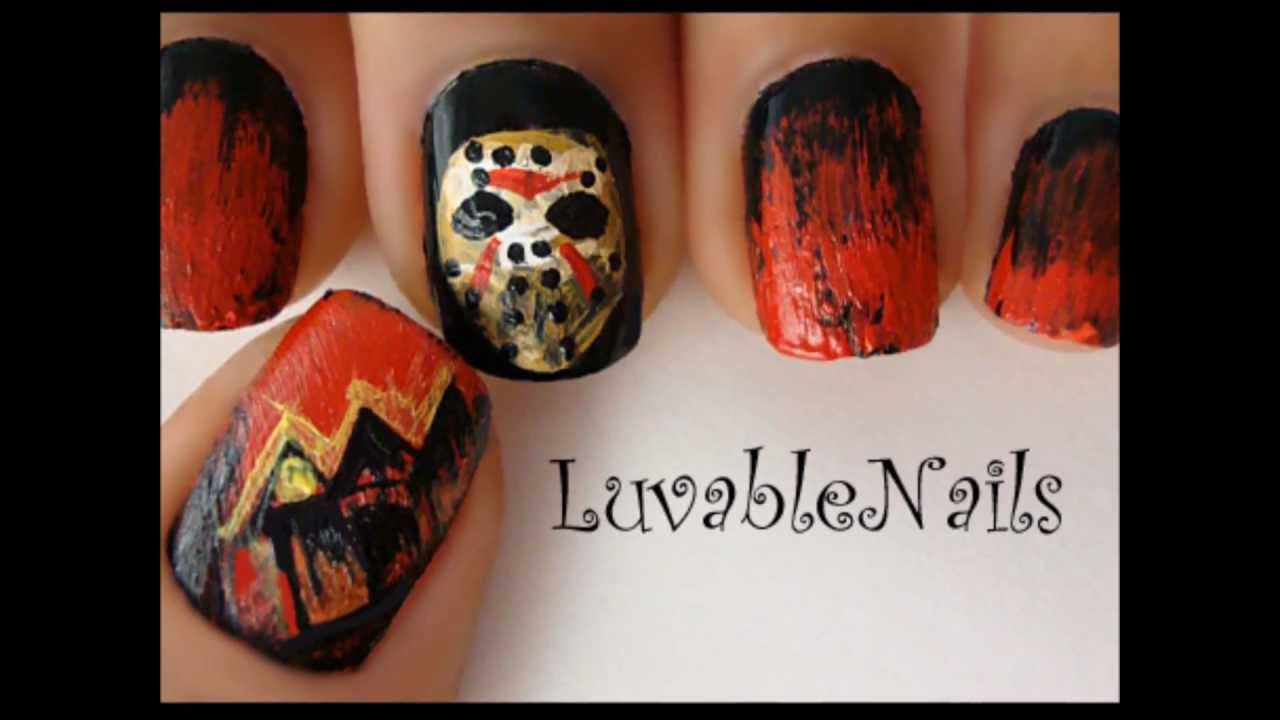 Horror Nail Stencils - wide 2