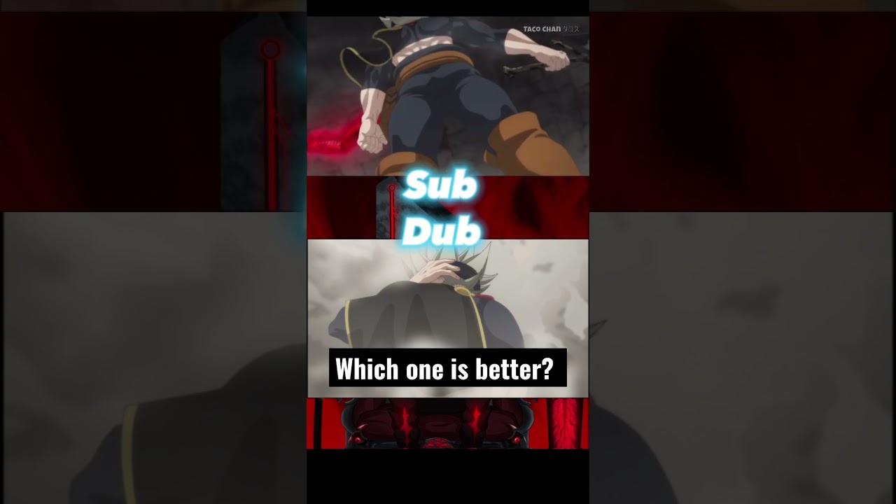 Dub vs sub  not my sound 