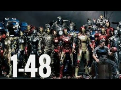 All Ironman Armors In The Mcu 1 48 Youtube