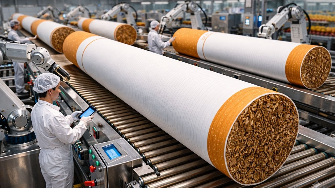 Cigarette Production Explained: How Millions of Cigarettes Are Made in Factories