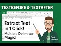 Excel TEXTBEFORE & TEXTAFTER – Multiple Delimiter सहि तरिकाले निकाल्ने उपाय (Nepali Tutorial)