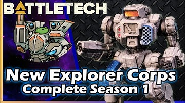 The New Explorer Corps - Battletech Original Fiction - Season 1 Compilation