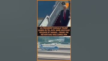 Trump Arrives in Israel | Warm Welcome by Netanyahu & Herzog as First Hostages Return