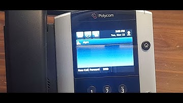 Polycom VVX 500/501 Reset install configure skype teams vonage ringcentral 3cx urdu hindi iran dubai