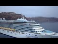 Costa Deliziosa in Port Thira Santorini Greece/ 2019.05.15 Fira Santorin